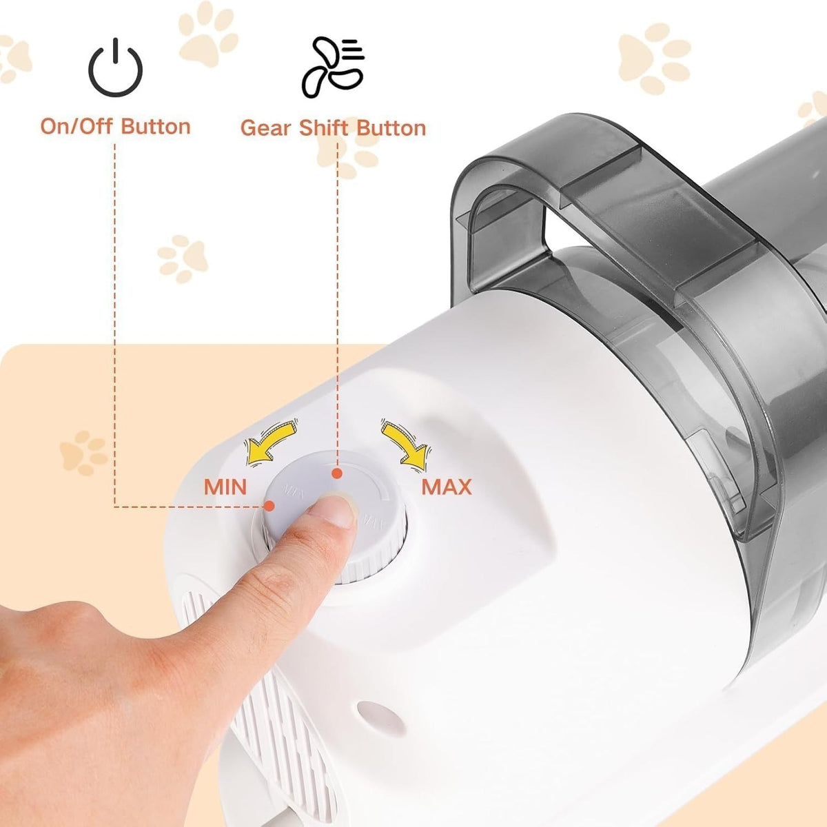12-in-1 Pet Grooming Vacuum Kit