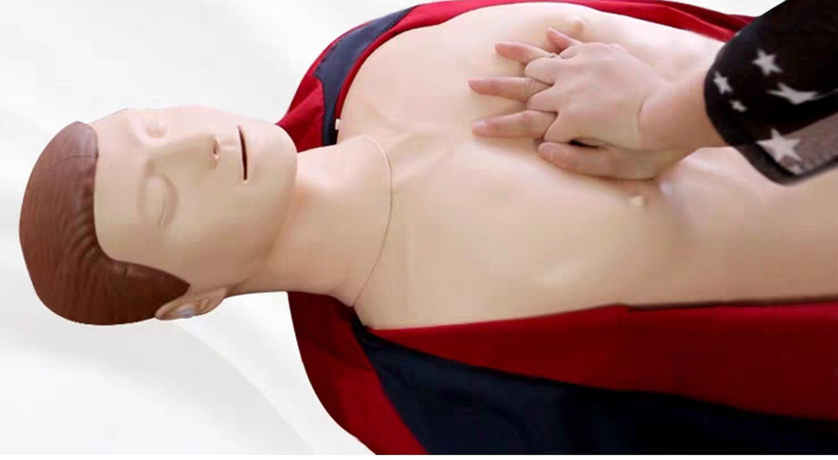 Full-Body Adult CPR Training Manikin Kit