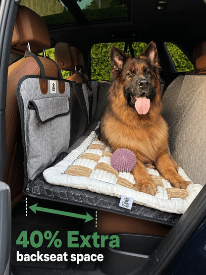 Hard Bottom Dog Car Back Seat Cover