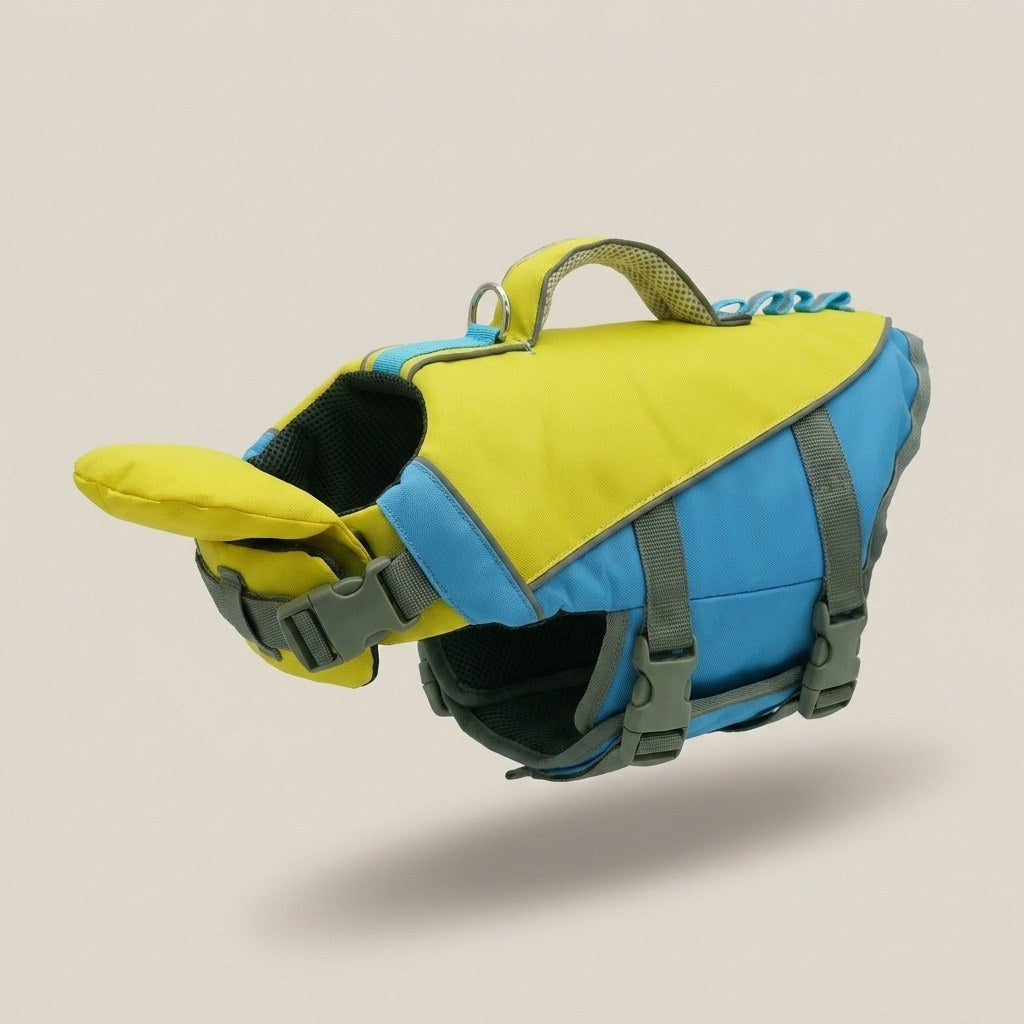 Dog Life Jacket with Chin Rest Float