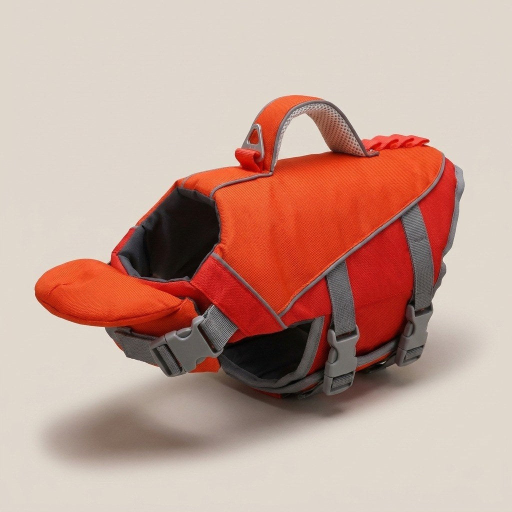 Dog Life Jacket with Chin Rest Float